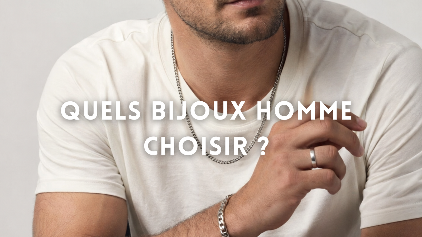 Quels bijoux homme choisir ? Le guide pour bien commencer
