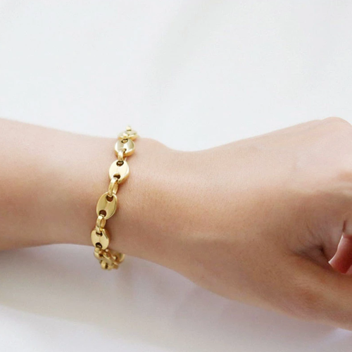 Kaffeebohnen Armband