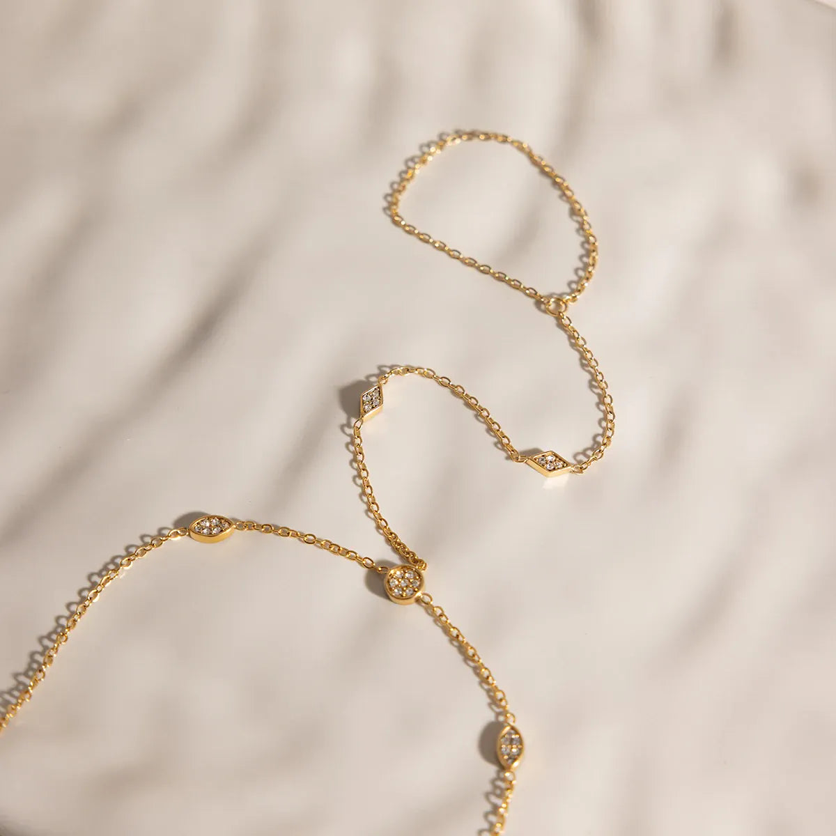 Goldenes Handarmband Damen