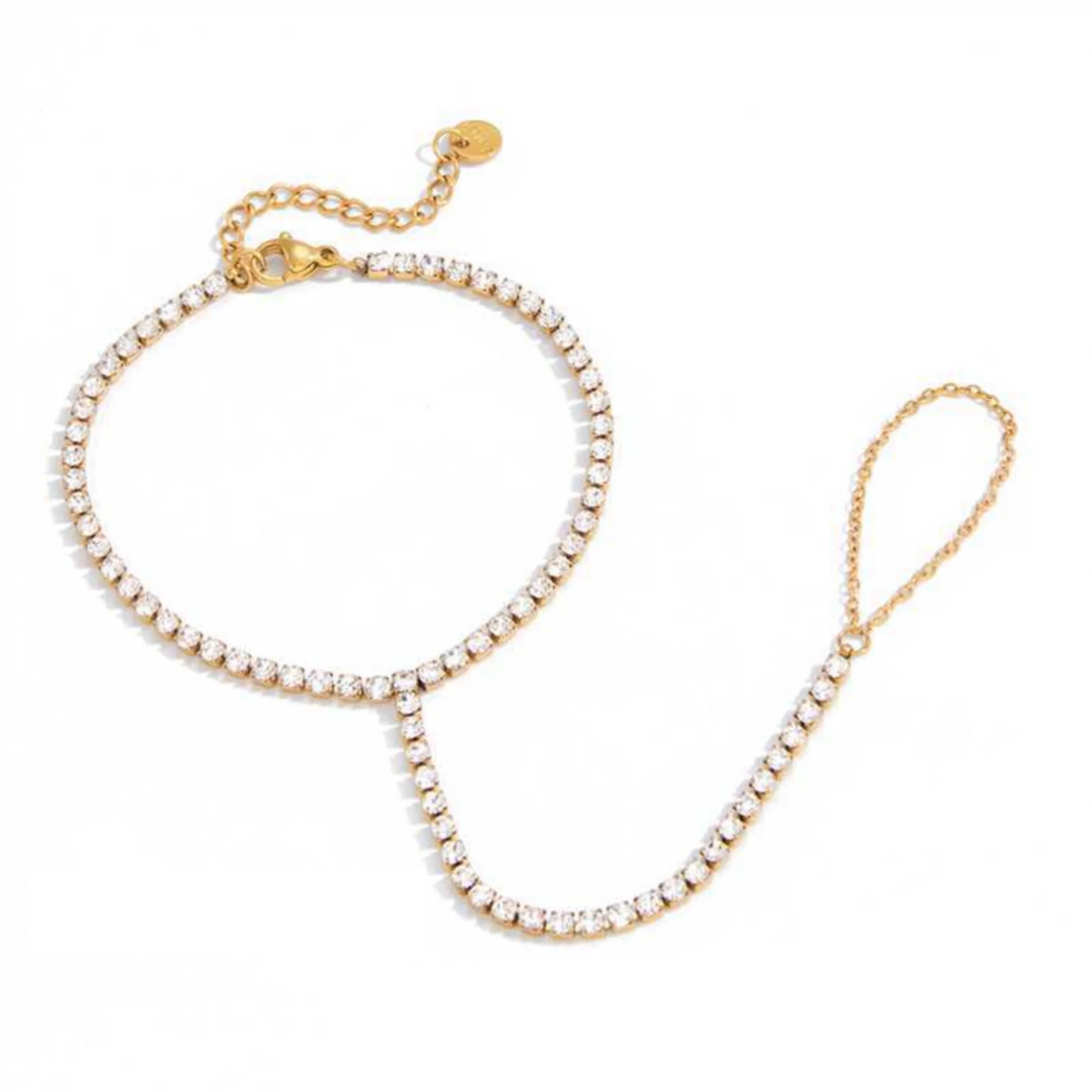 Handkette Strass Damen
