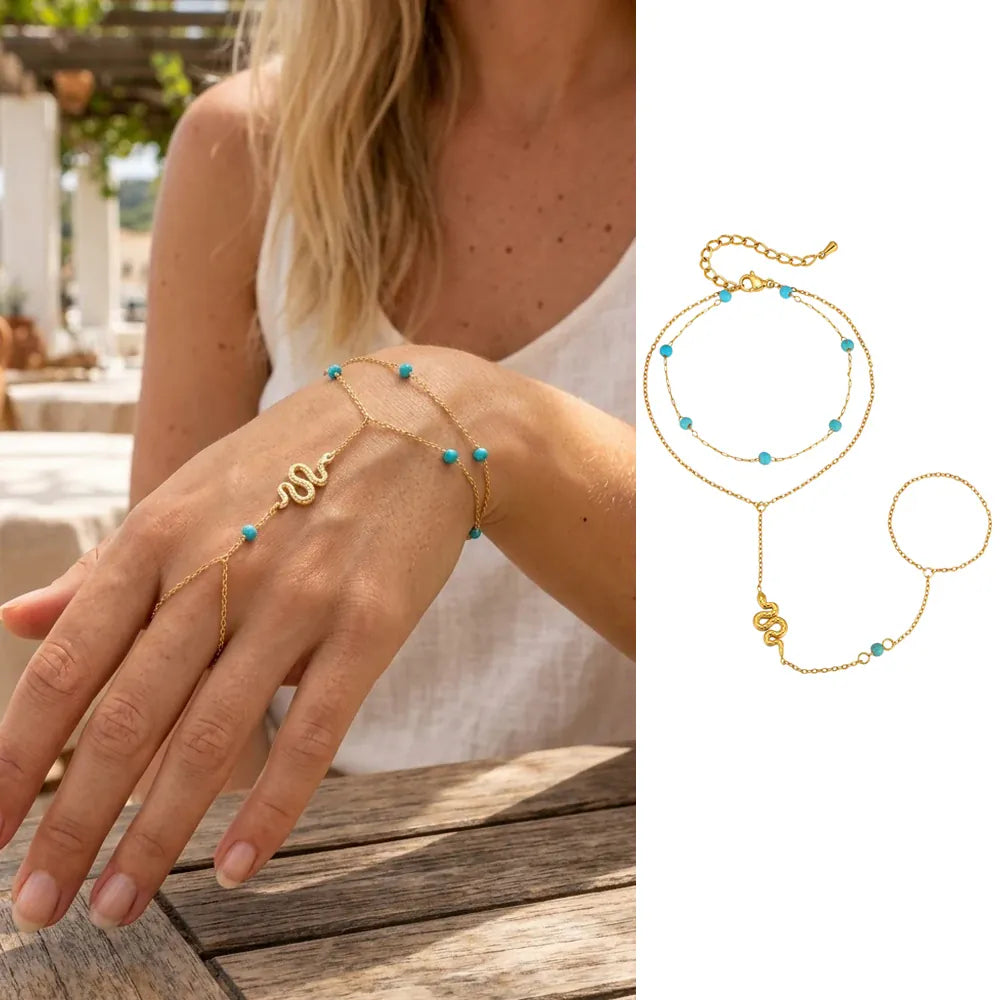 Handschmuck Damen Gold
