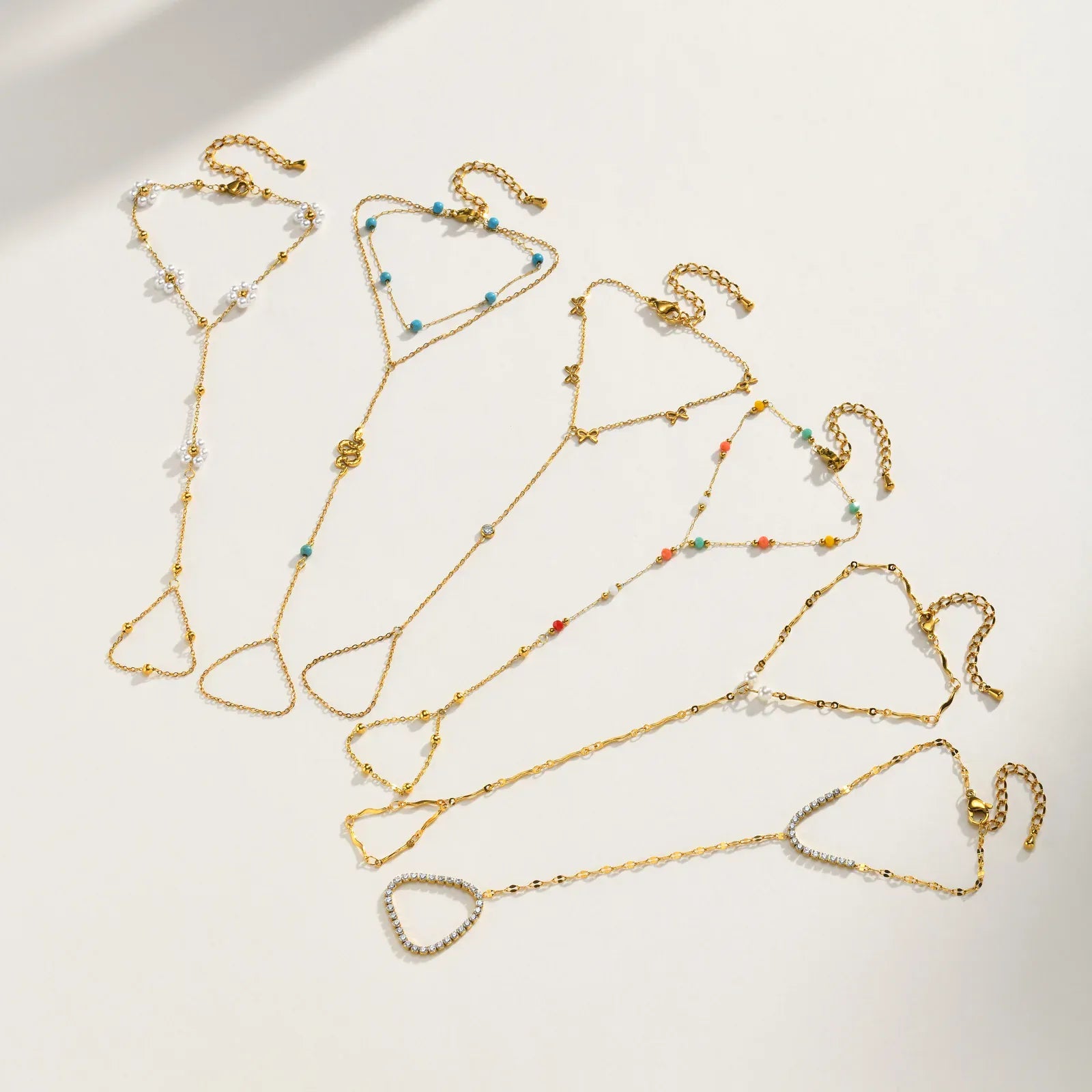 Handschmuck Damen Gold