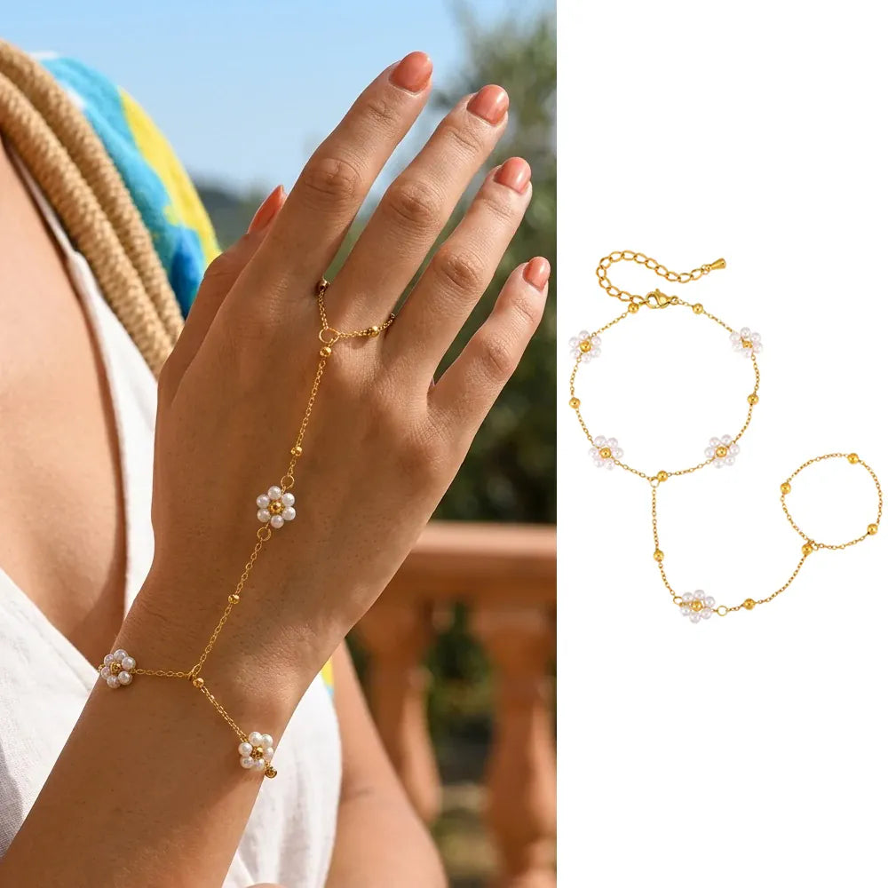 Handschmuck Damen Gold