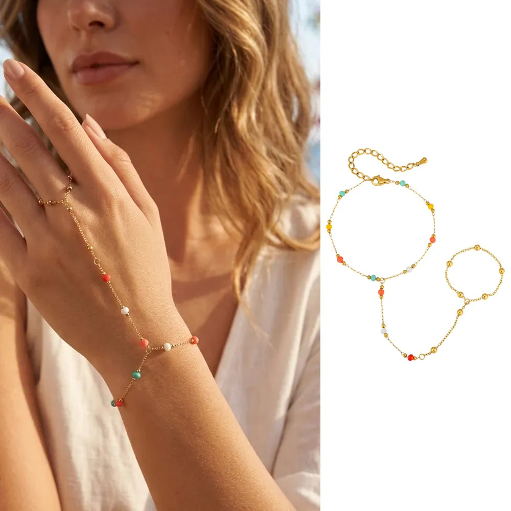Handschmuck Damen Gold