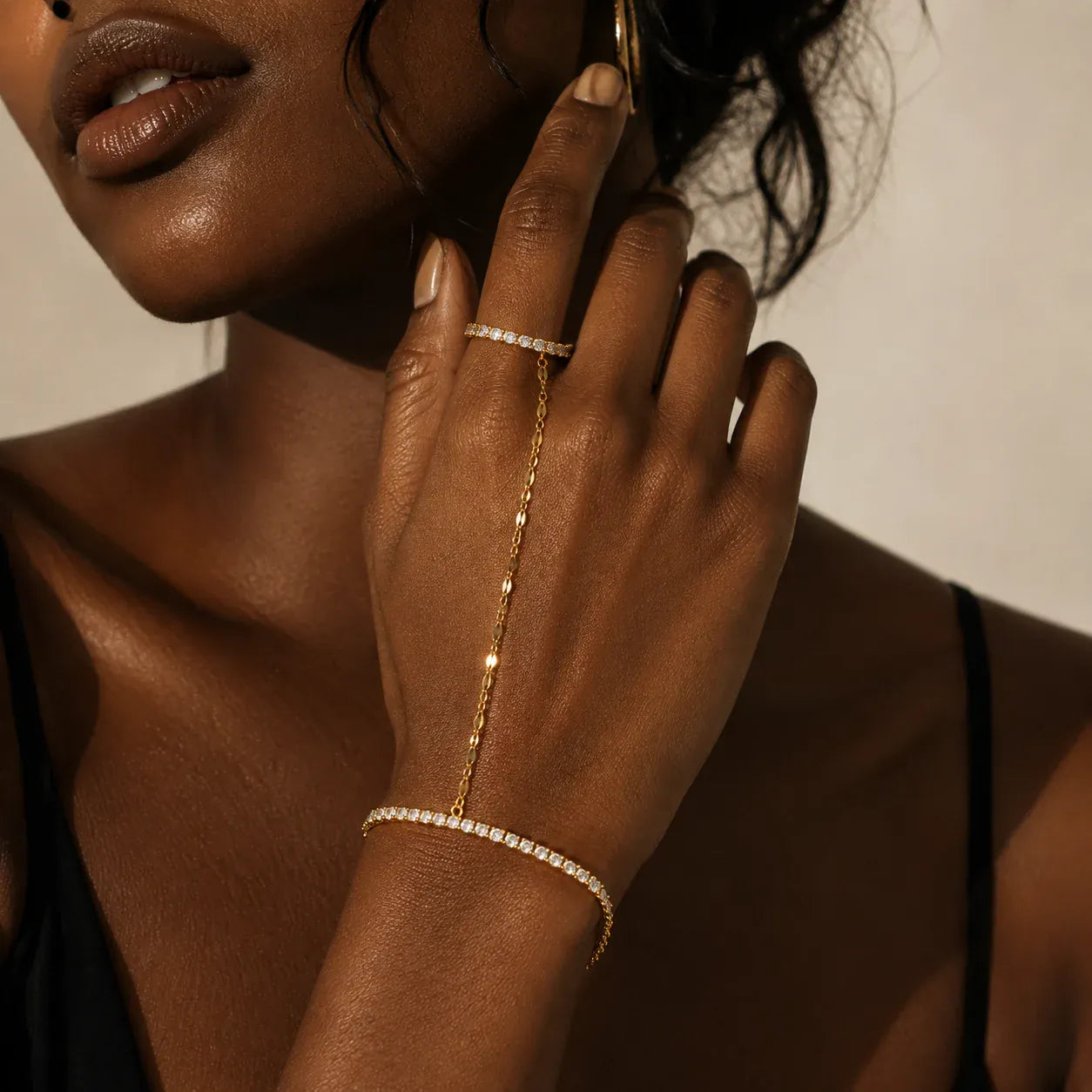Handschmuck Damen Gold