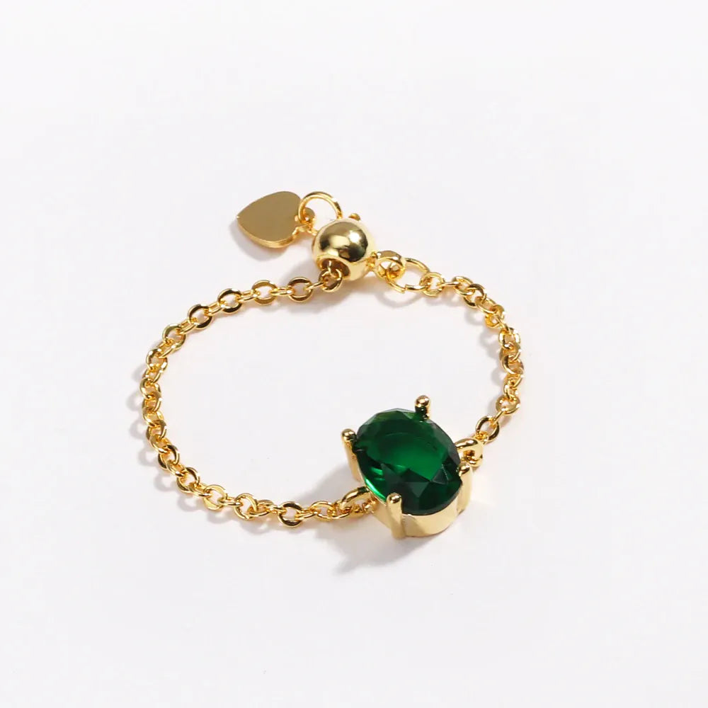 Bague Ajustable Chaine