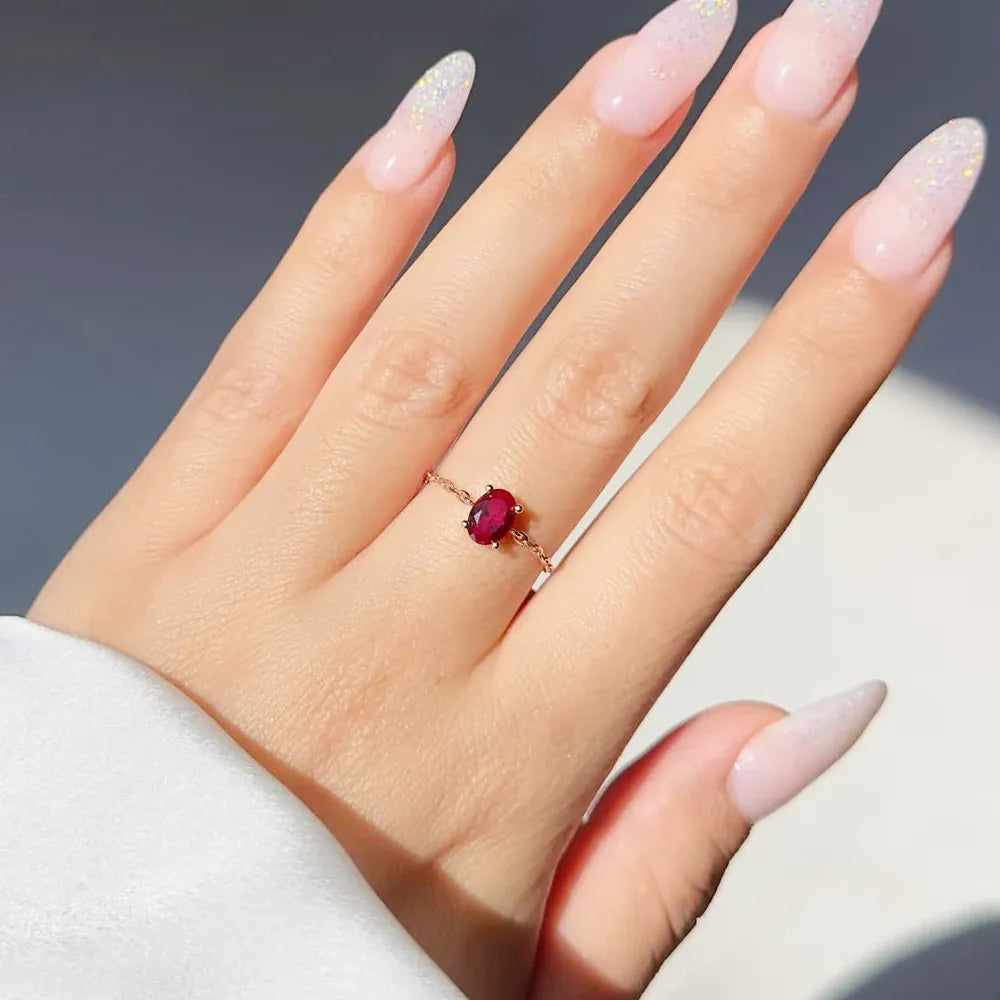 Bague Ajustable Chaine