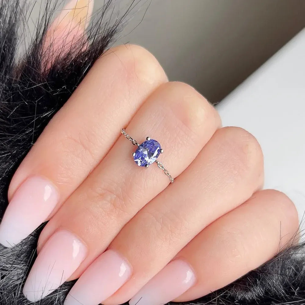 Bague Ajustable Chaine