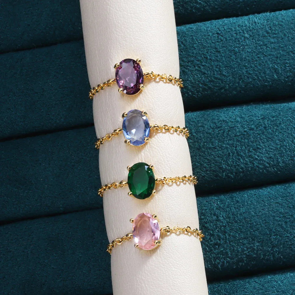 Bague Ajustable Chaine