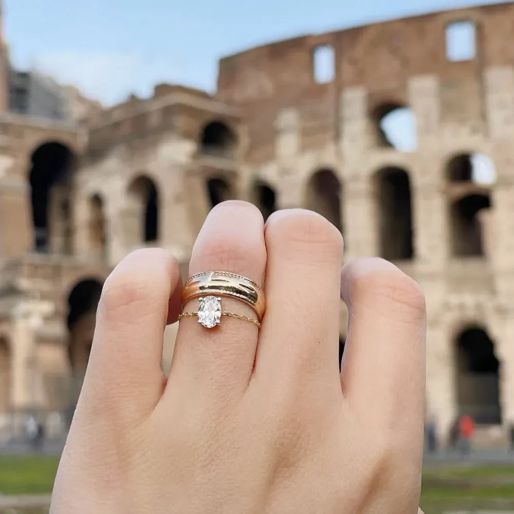Bague Ajustable Chaine