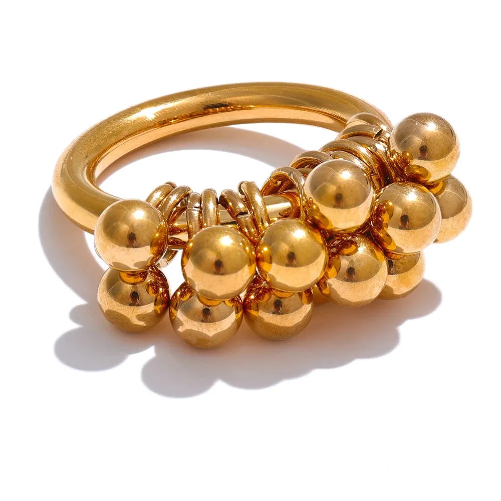 Bague avec Pendentif Boule
