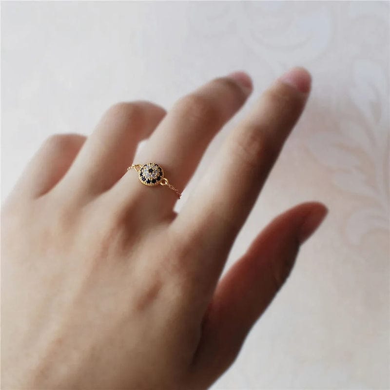 Bague Chaine Oeil Turc