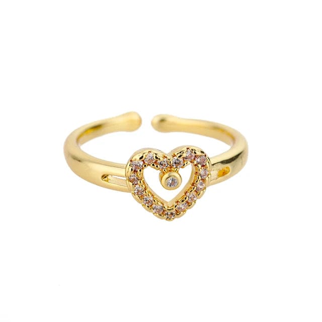 Bague Coeur Or