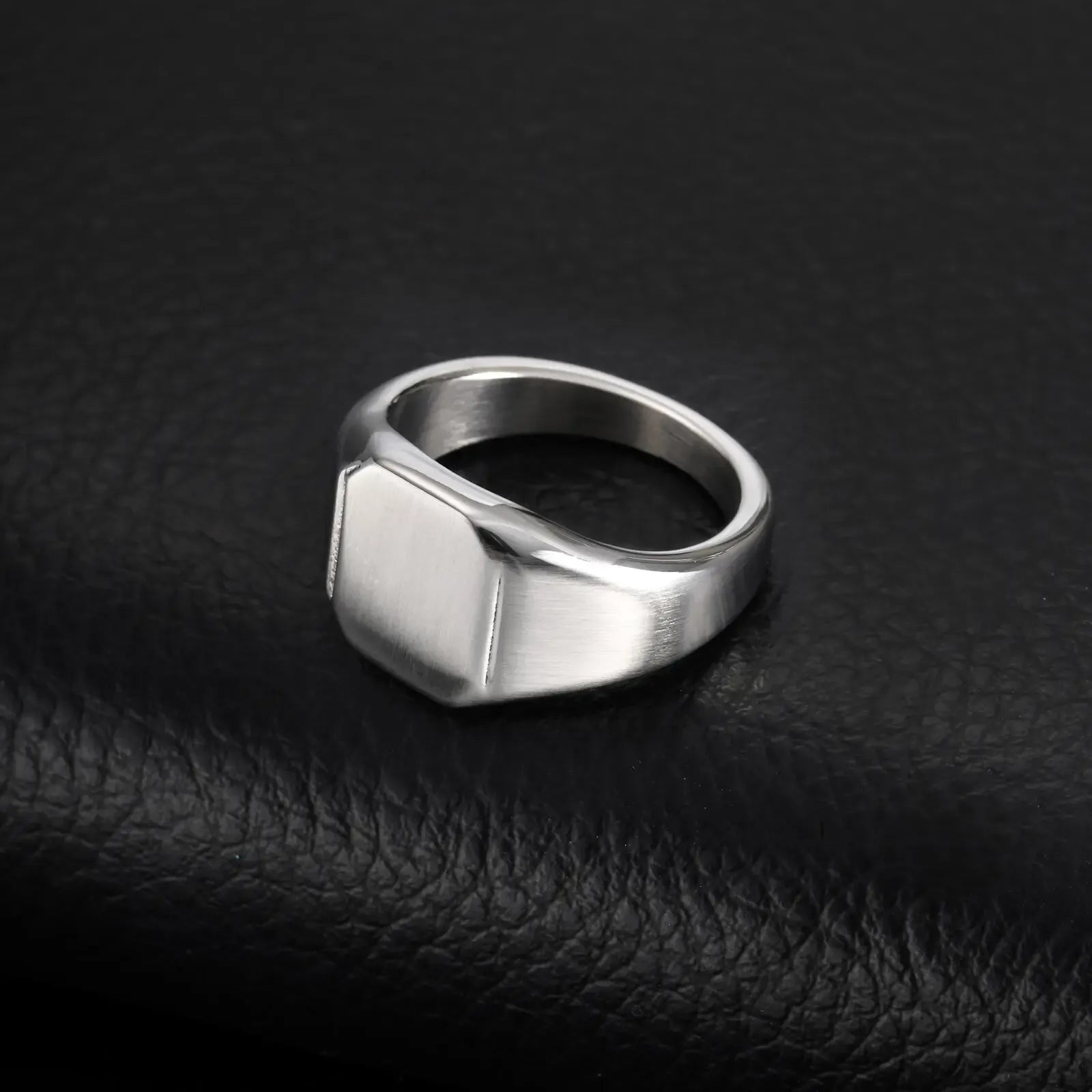 Bague en Acier Inoxydable Homme