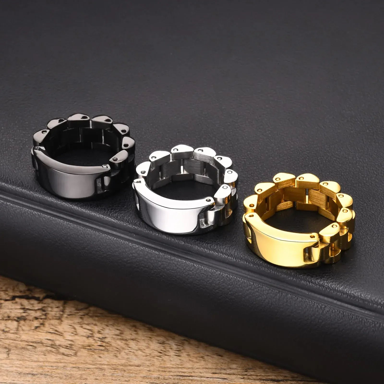 Bague Gourmette Homme