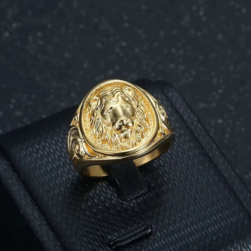 Bague Homme Lion