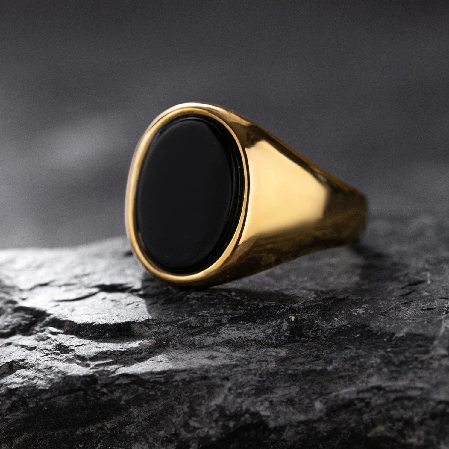 Bague Homme Or Pierre