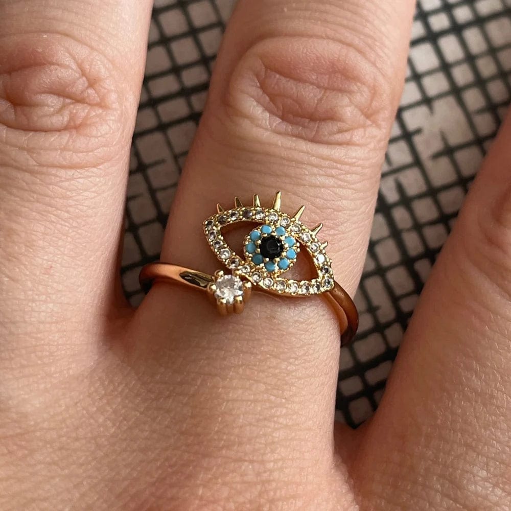 Bague Oeil Bleu