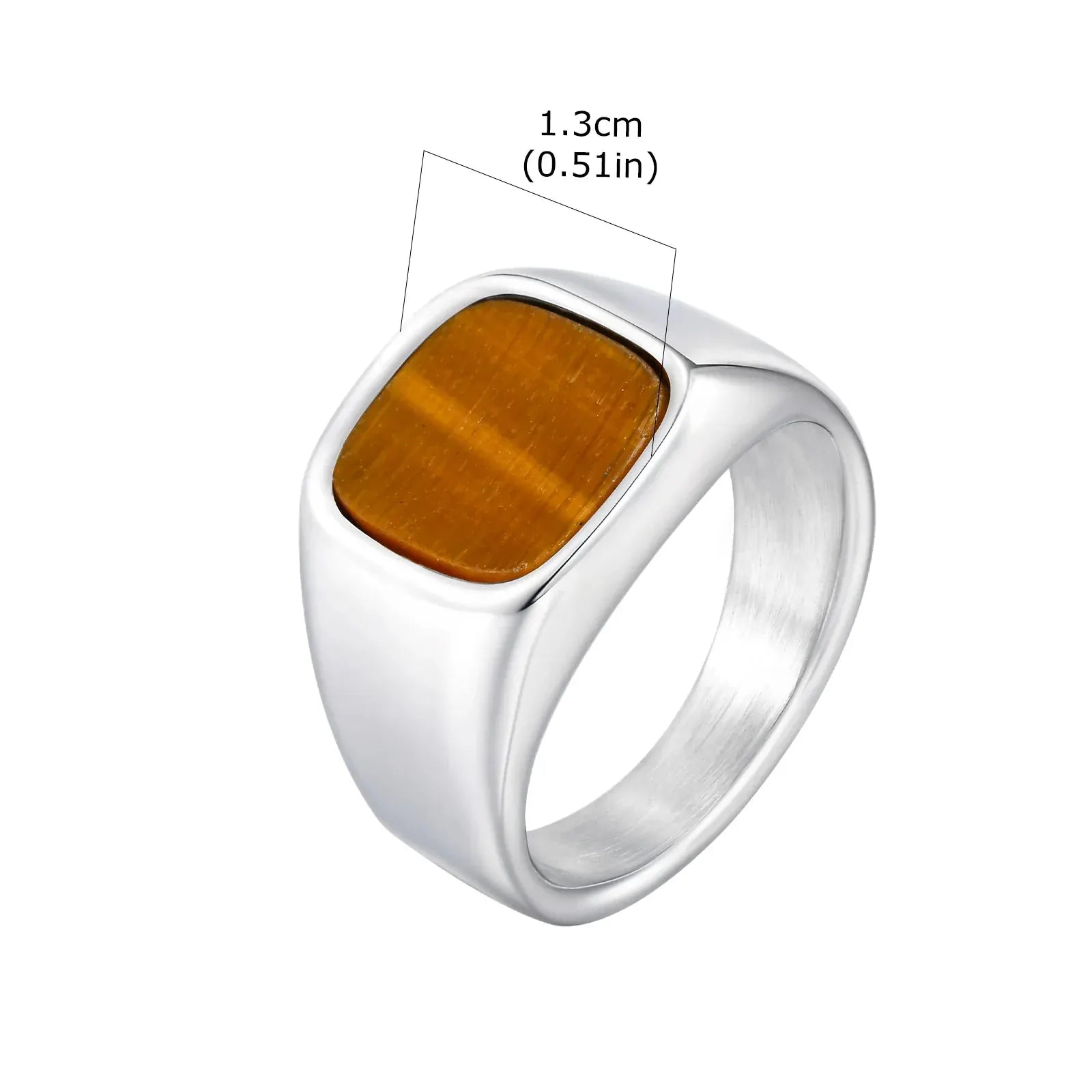 Bague Oeil de Tigre Homme