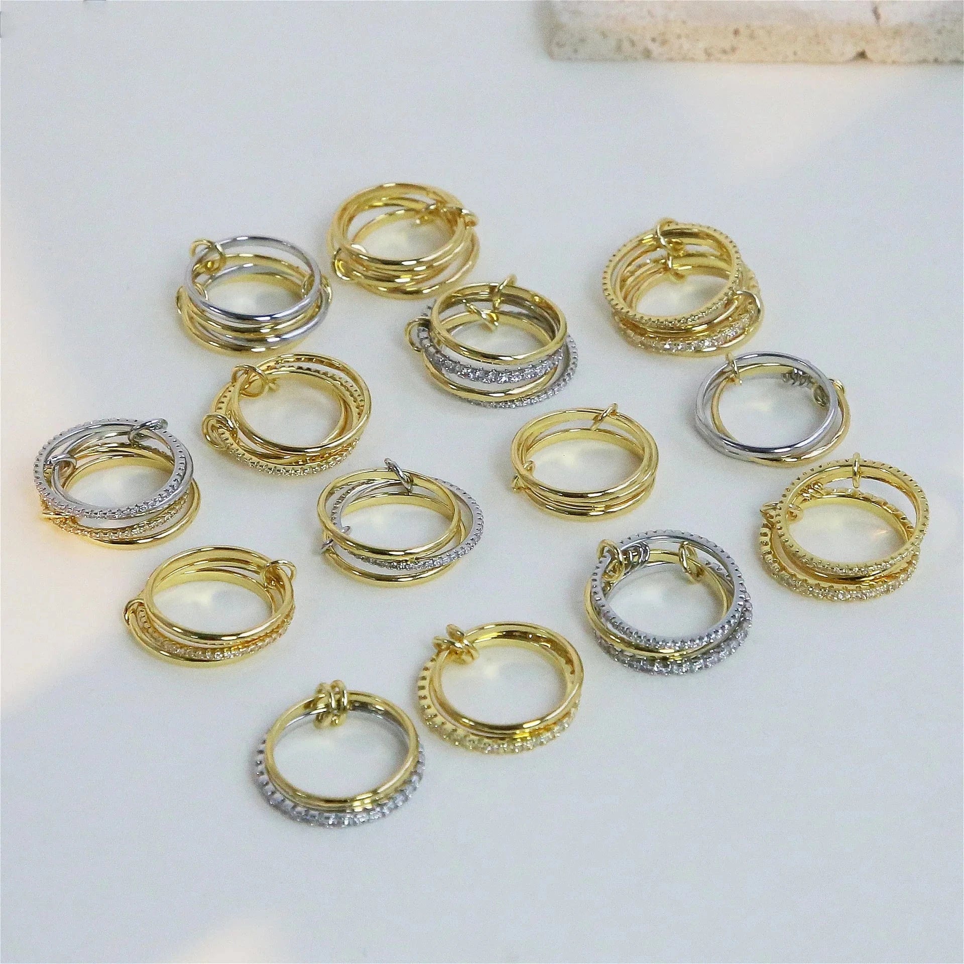 Bague Triple Stacker