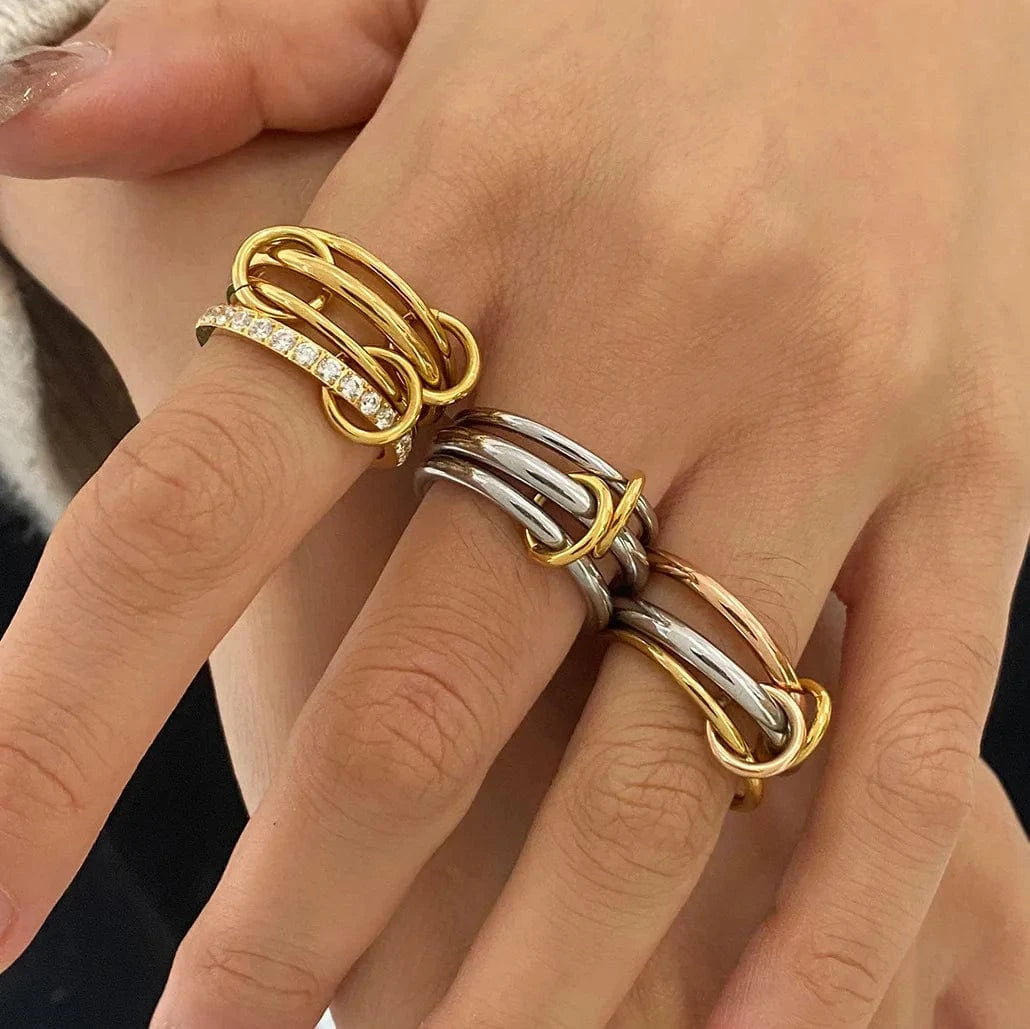 Bague Triple Stacker
