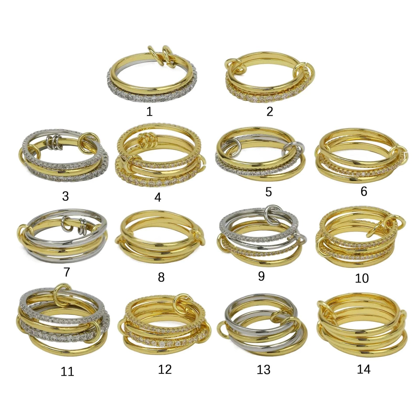 Bague Triple Stacker