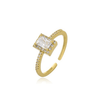 Bague zirconium