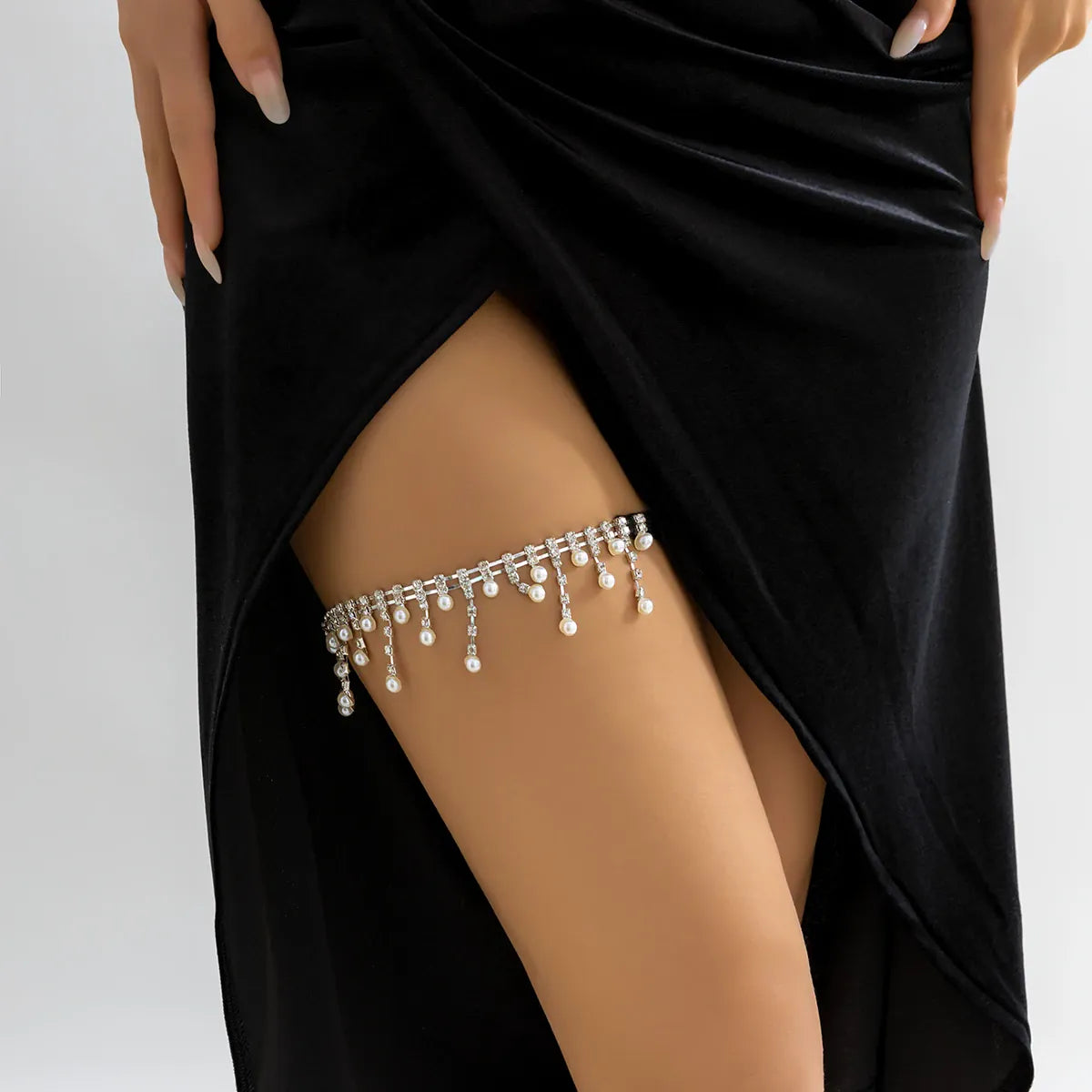 Bijou de Cuisse Perle