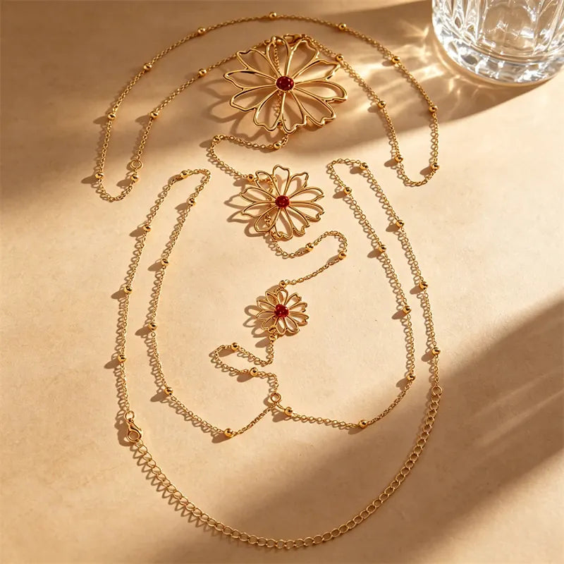 Bijou de Dos Fleurs