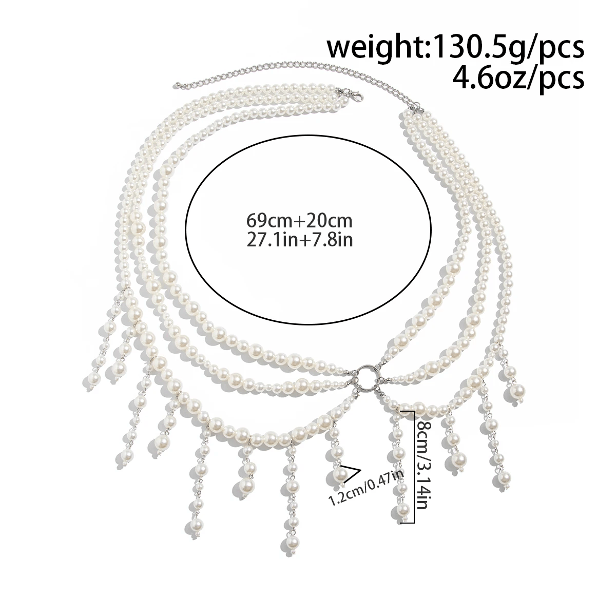 Bijou de Hanche Perles