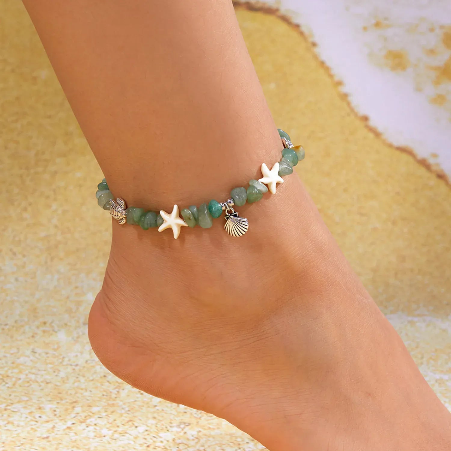 Bijou de Pied en Perle