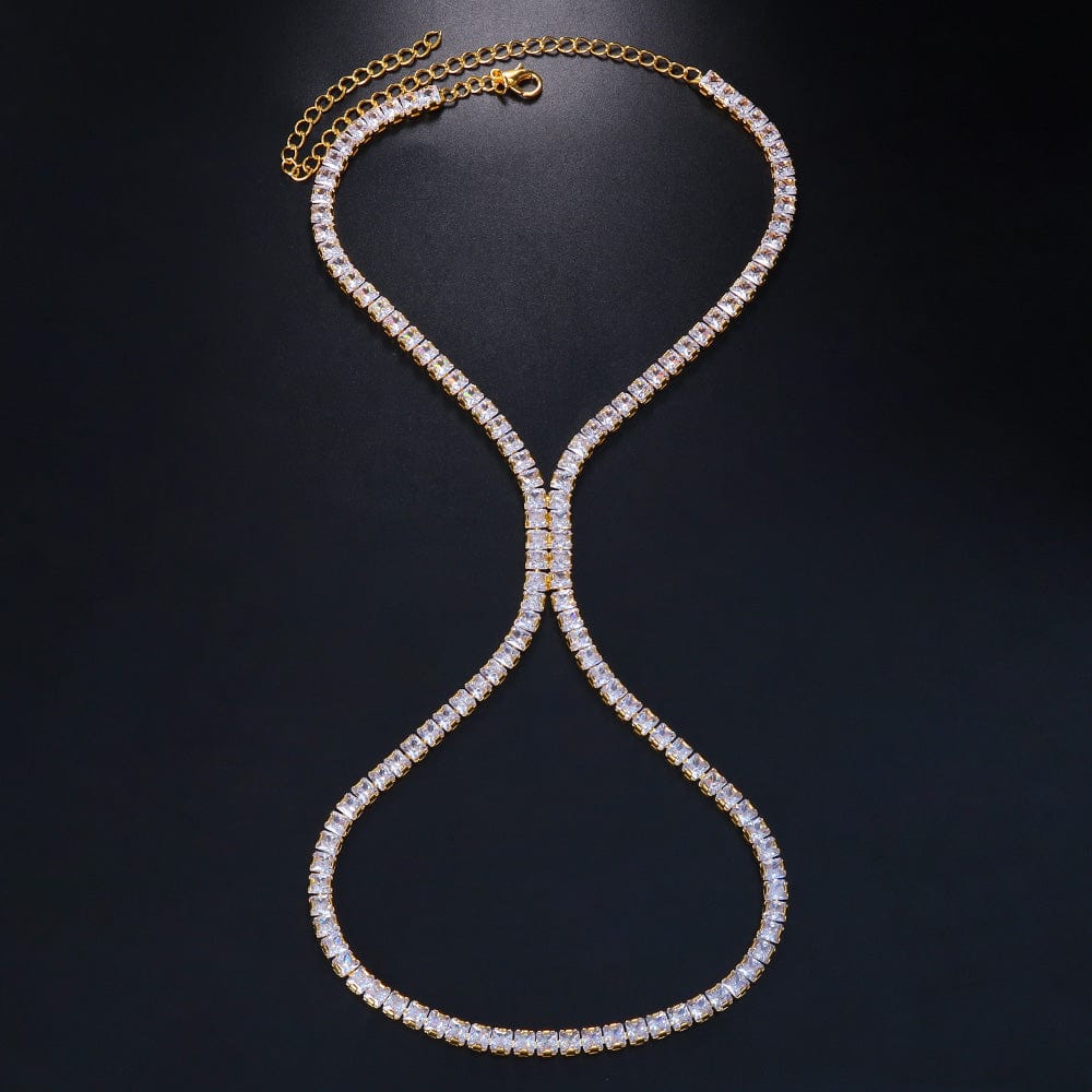 Bijou de pied strass