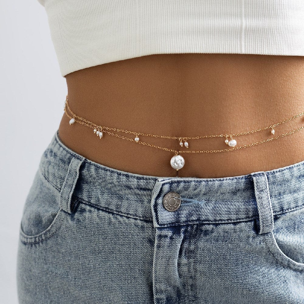 Bijou de taille perles