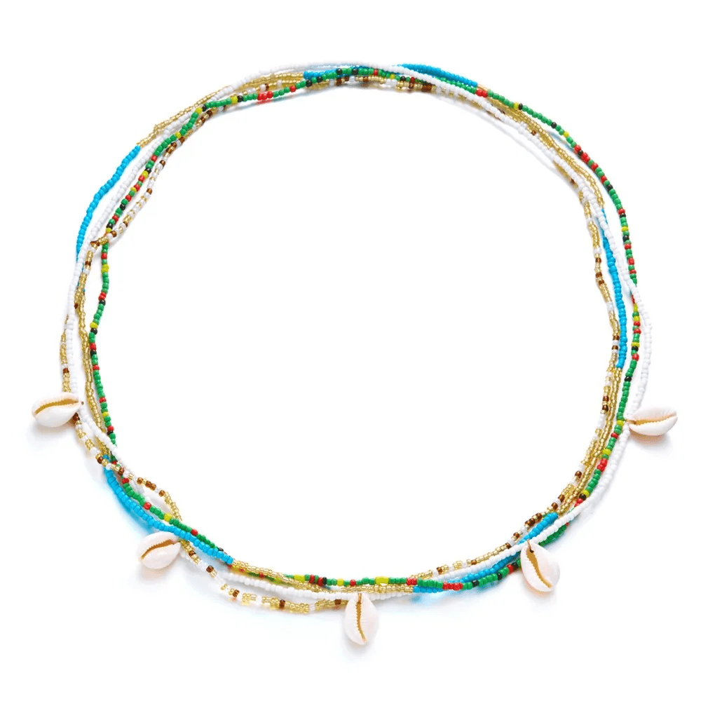 Bijou de Taille Perles Coquillage