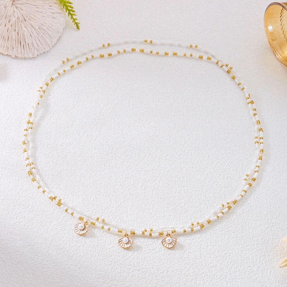 Bijou de Ventre Perles Coquillage