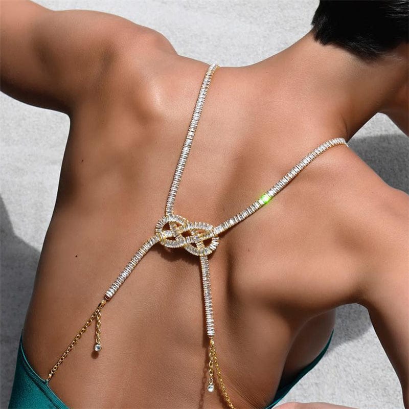 Bijou mariée avec bretelle