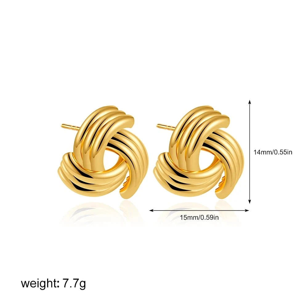 Boucle d'Oreille Acier Inoxydable