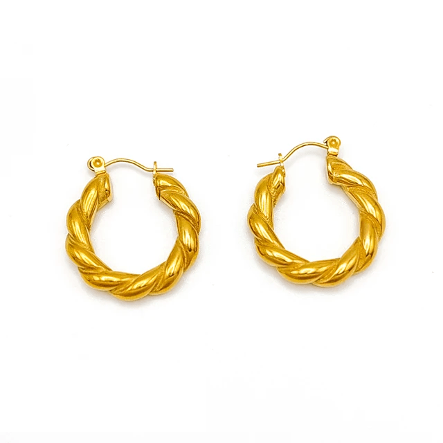 Boucle d&#39;Oreille Créole Fantaisie