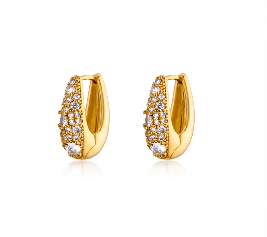 Boucle d'Oreille Croissant de Lune