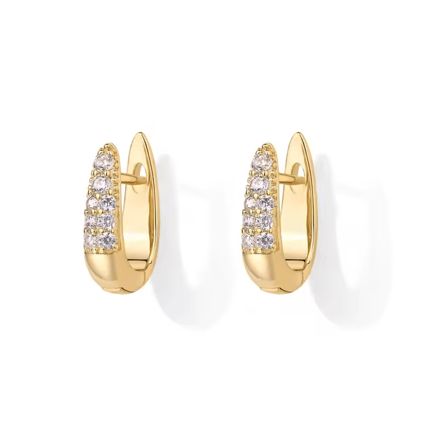 Boucle d'Oreille Croissant de Lune