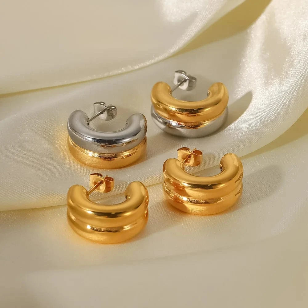 Boucle d&#39;Oreille Demi Creole