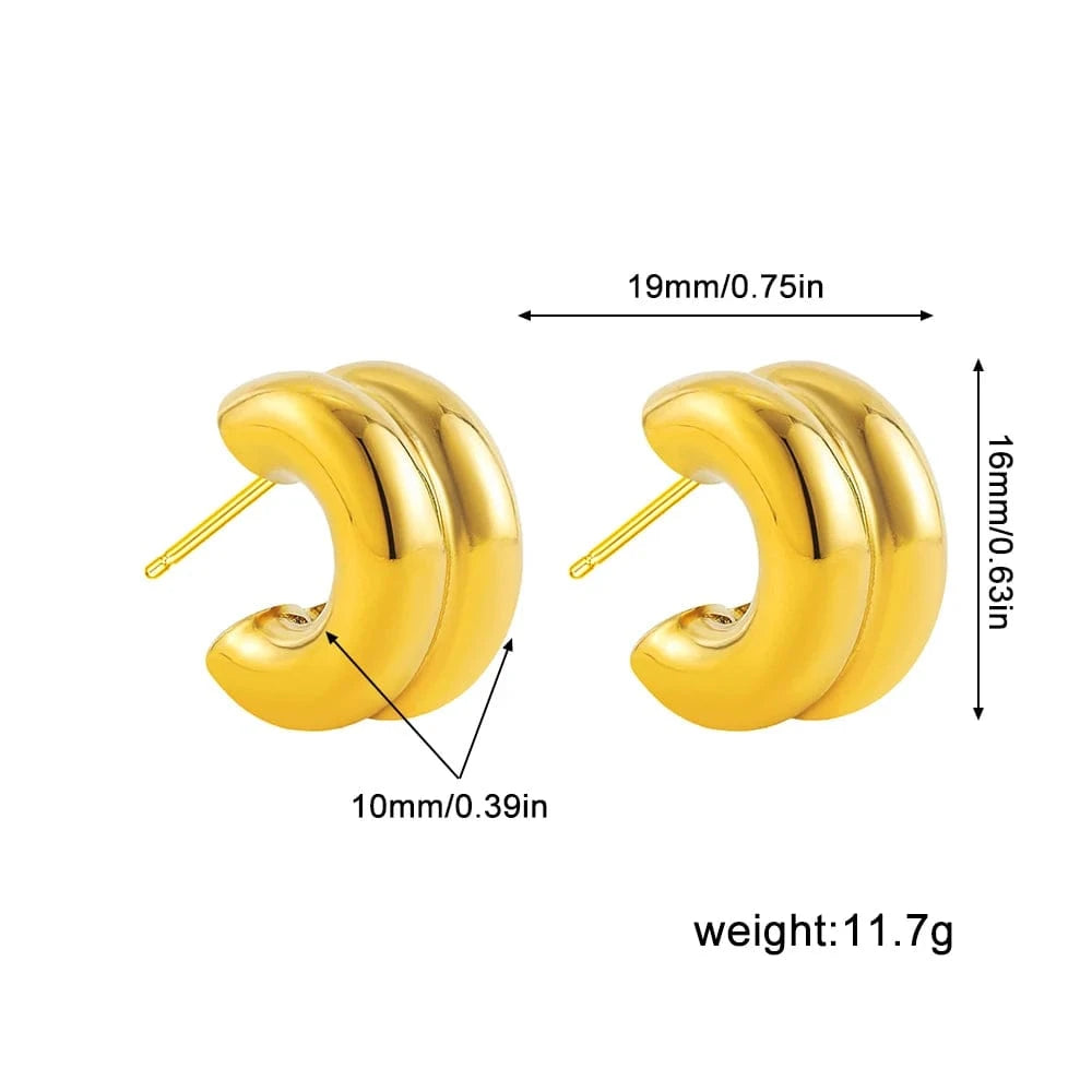 Boucle d&#39;Oreille Demi Creole