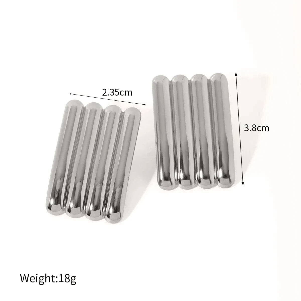 Boucle d&#39;Oreille Femme Acier Inoxydable