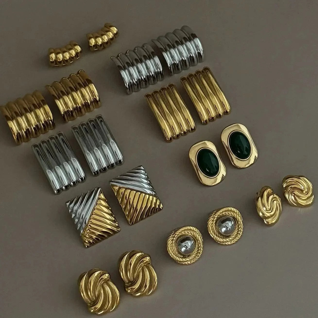 Boucle d'Oreille Femme Acier Inoxydable