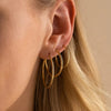 Boucle d&#39;Oreille Femme Créole Or