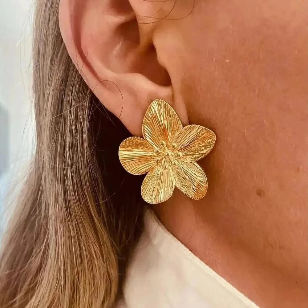 Boucle d&#39;Oreille Fleur