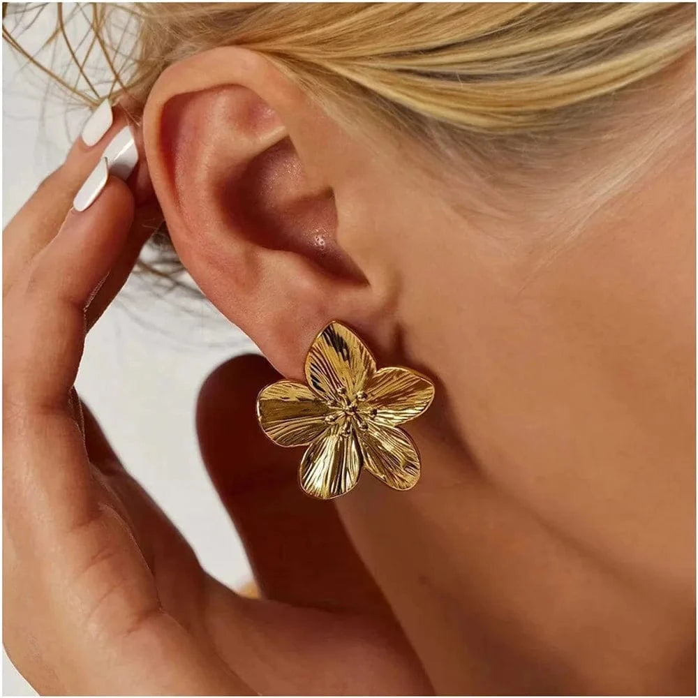 Boucle d'Oreille Fleur