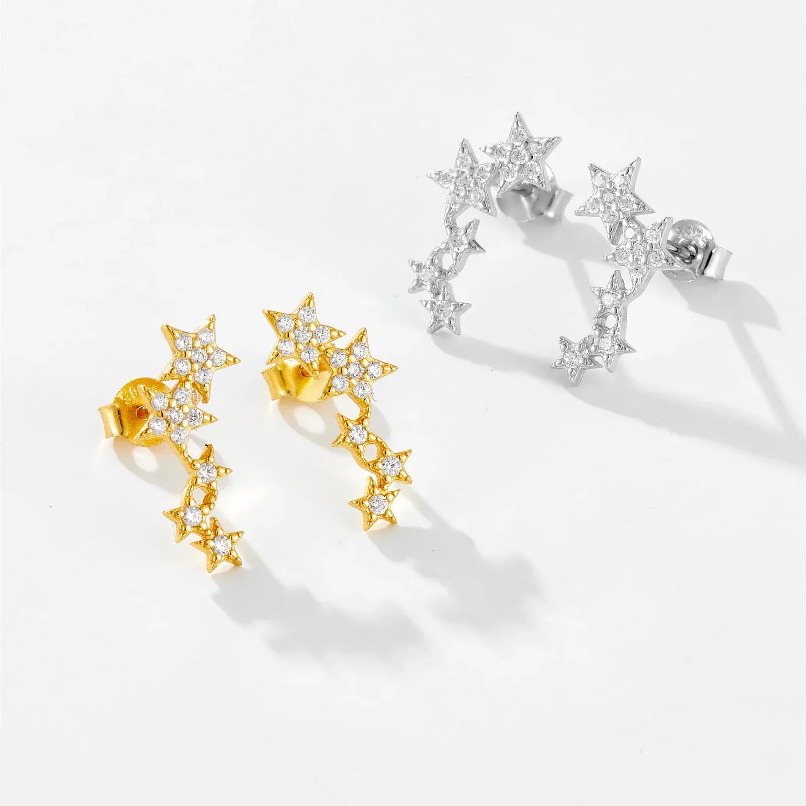 Boucle d&#39;Oreille Grimpante Etoile