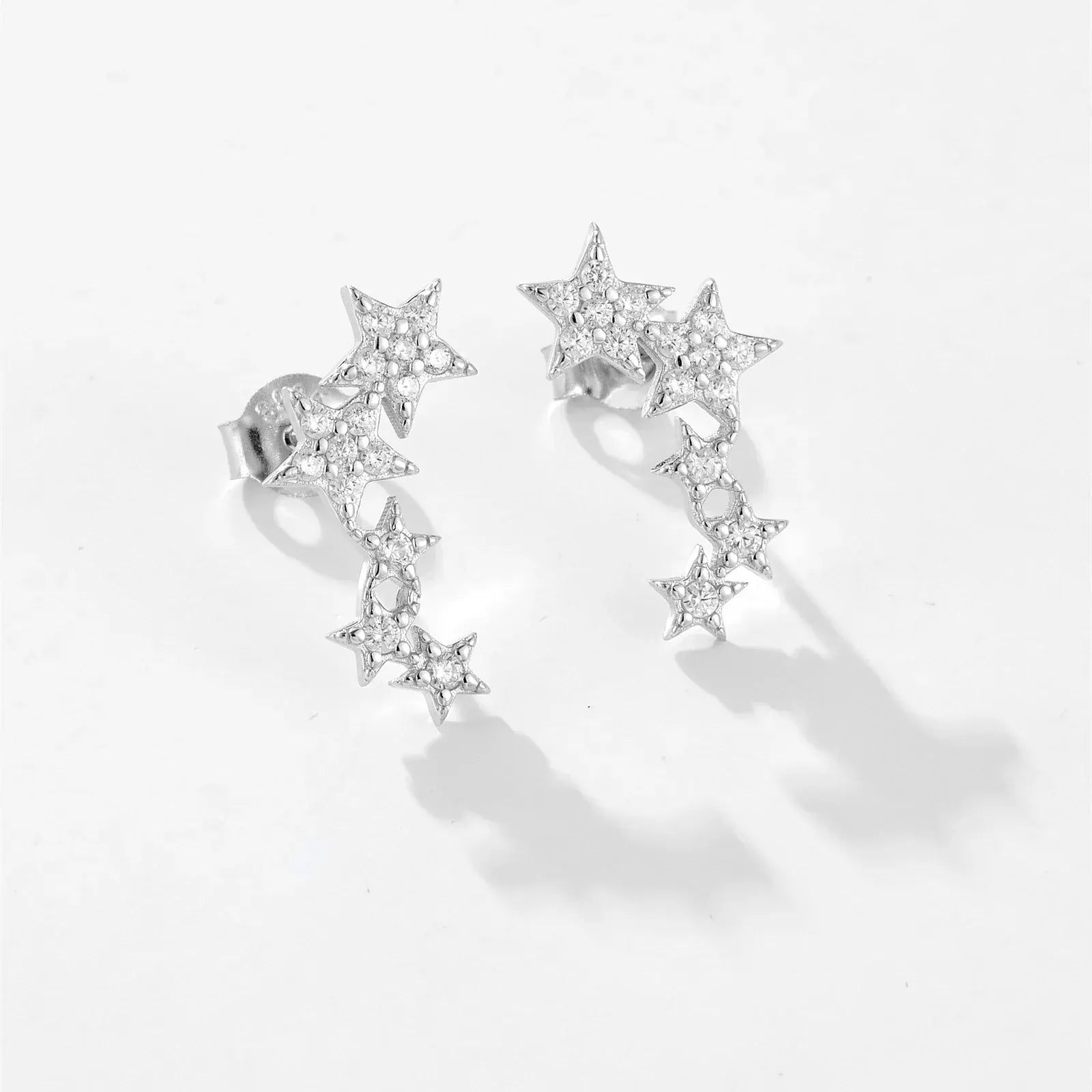 Boucle d'Oreille Grimpante Etoile