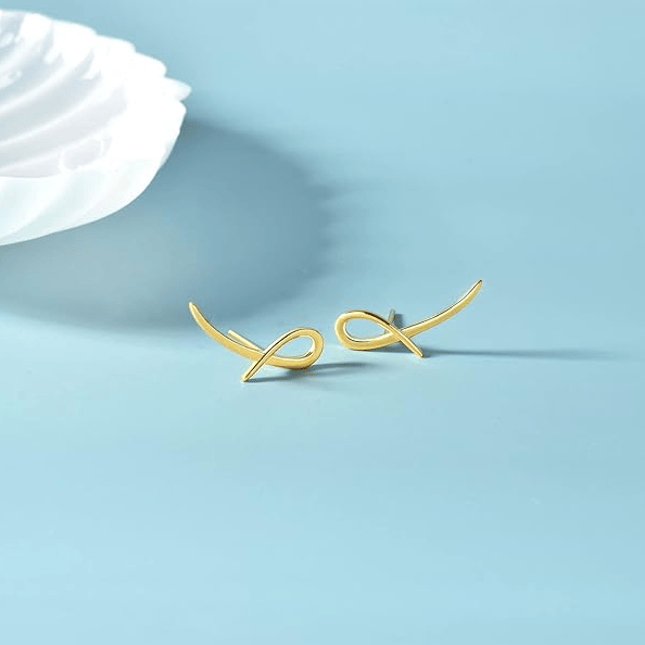 Boucle d'Oreille Grimpante Noeud